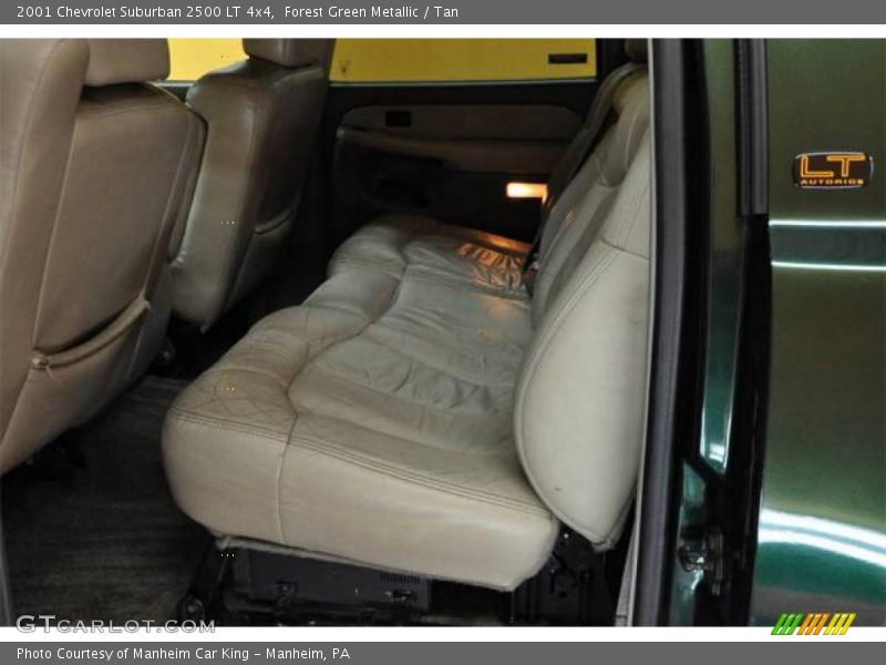 Forest Green Metallic / Tan 2001 Chevrolet Suburban 2500 LT 4x4