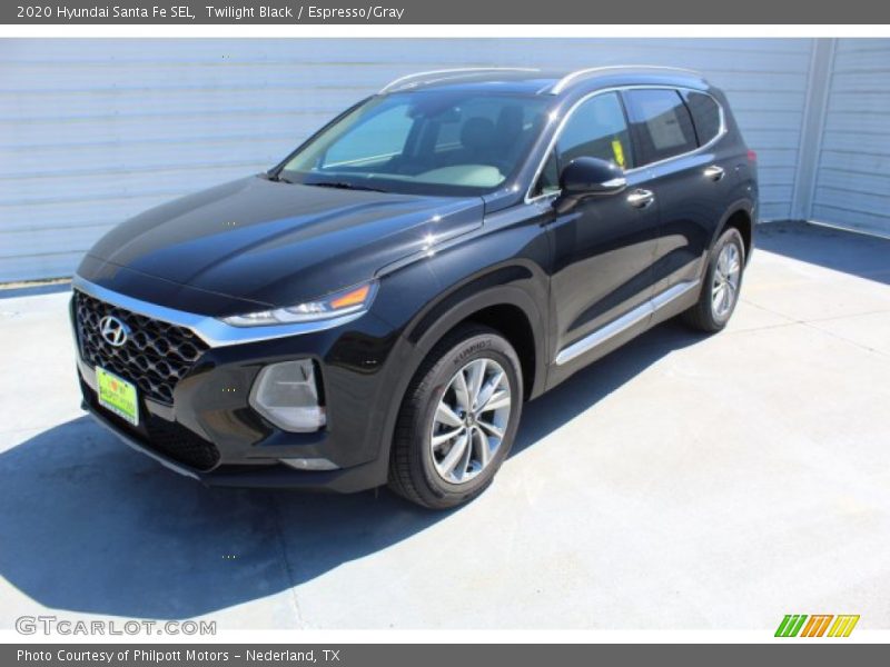 Twilight Black / Espresso/Gray 2020 Hyundai Santa Fe SEL