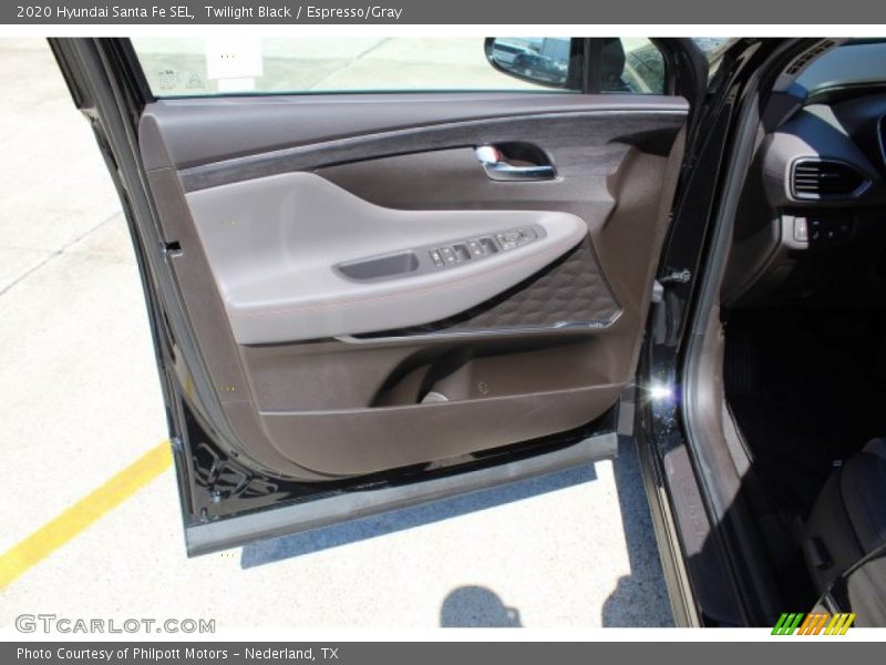 Twilight Black / Espresso/Gray 2020 Hyundai Santa Fe SEL