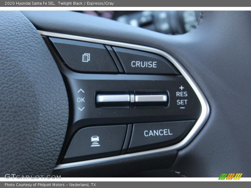Twilight Black / Espresso/Gray 2020 Hyundai Santa Fe SEL