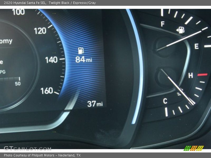 Twilight Black / Espresso/Gray 2020 Hyundai Santa Fe SEL