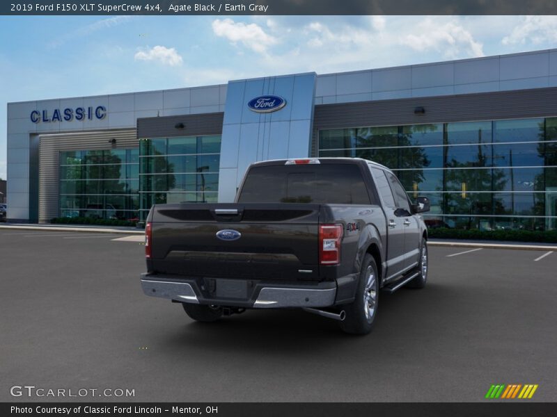 Agate Black / Earth Gray 2019 Ford F150 XLT SuperCrew 4x4