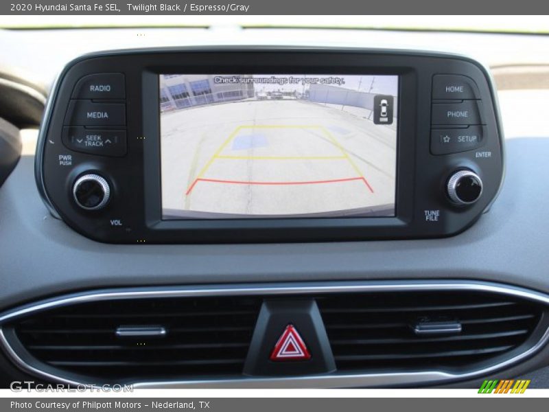 Twilight Black / Espresso/Gray 2020 Hyundai Santa Fe SEL