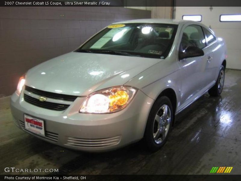Ultra Silver Metallic / Gray 2007 Chevrolet Cobalt LS Coupe