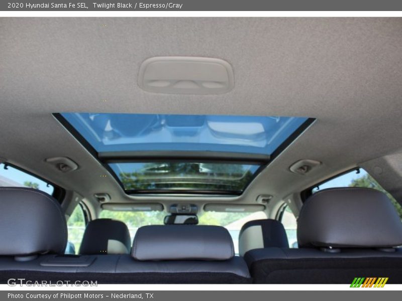 Twilight Black / Espresso/Gray 2020 Hyundai Santa Fe SEL
