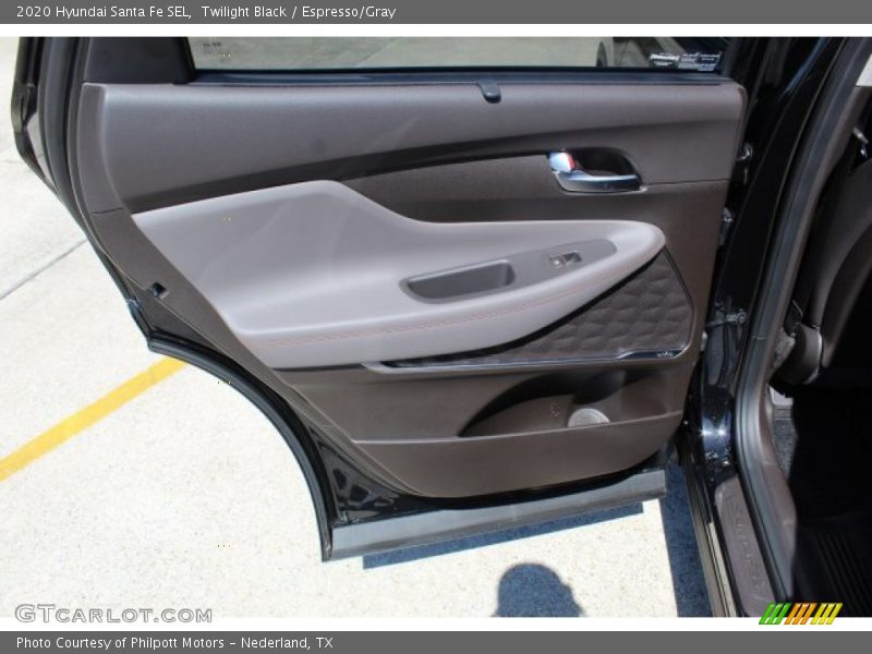 Twilight Black / Espresso/Gray 2020 Hyundai Santa Fe SEL
