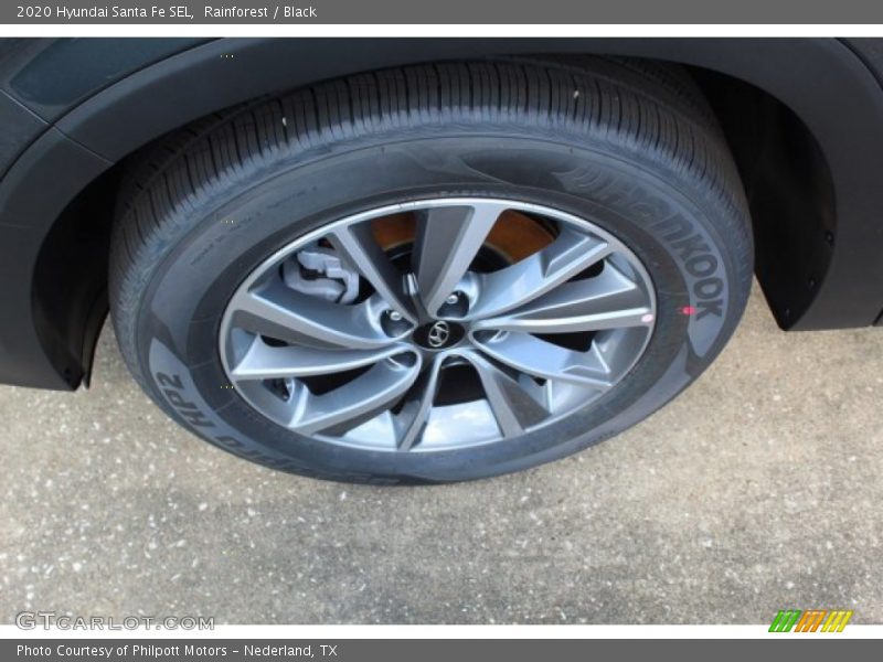 Rainforest / Black 2020 Hyundai Santa Fe SEL