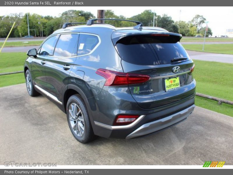 Rainforest / Black 2020 Hyundai Santa Fe SEL
