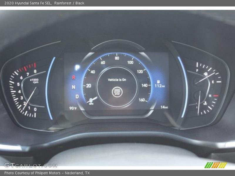 Rainforest / Black 2020 Hyundai Santa Fe SEL