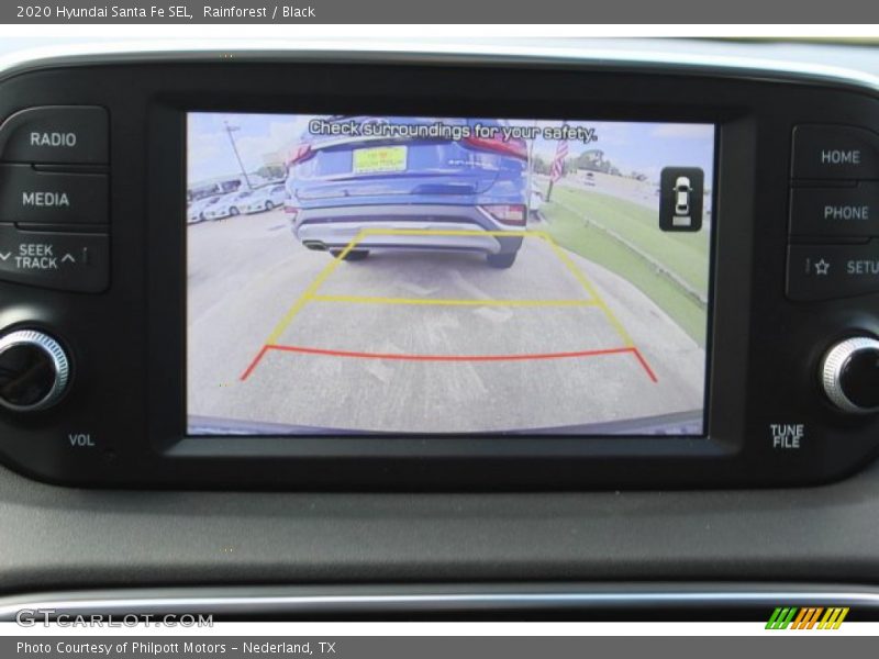 Rainforest / Black 2020 Hyundai Santa Fe SEL