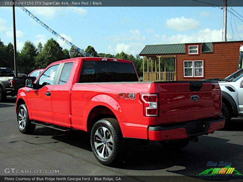 Race Red / Black 2019 Ford F150 STX SuperCab 4x4