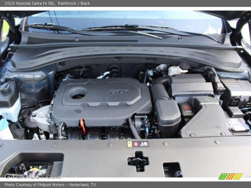 Rainforest / Black 2020 Hyundai Santa Fe SEL