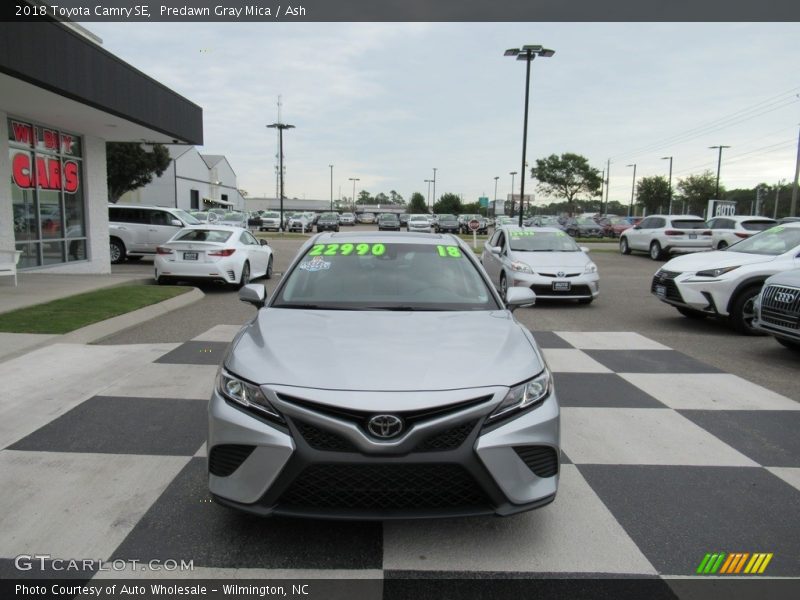 Predawn Gray Mica / Ash 2018 Toyota Camry SE
