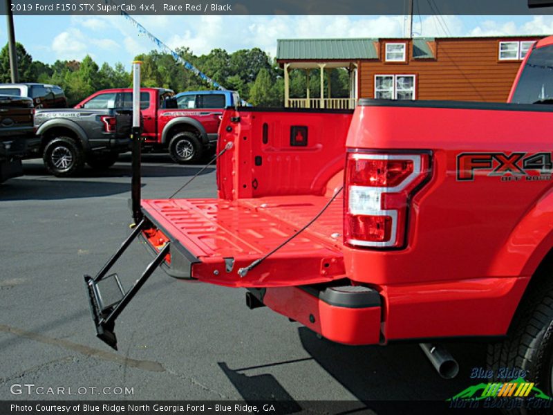 Race Red / Black 2019 Ford F150 STX SuperCab 4x4