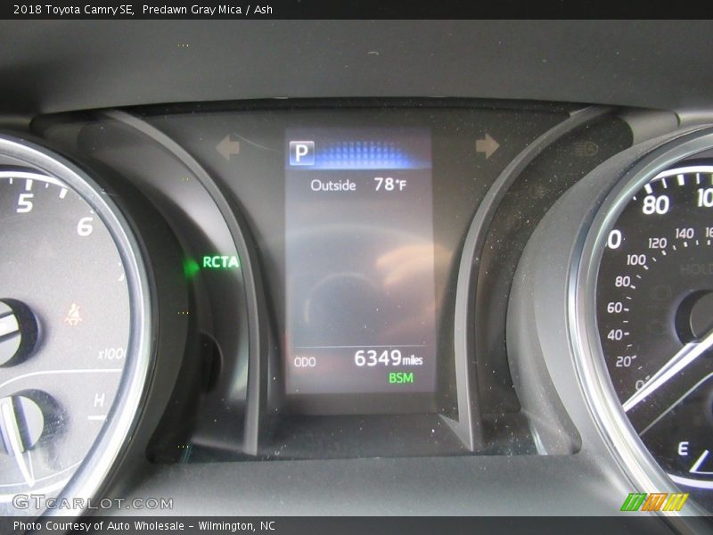 Predawn Gray Mica / Ash 2018 Toyota Camry SE