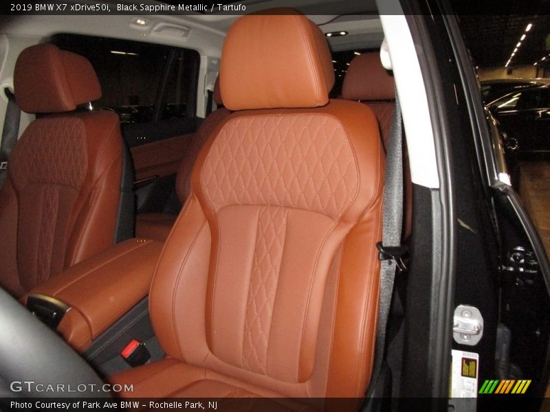 Front Seat of 2019 X7 xDrive50i