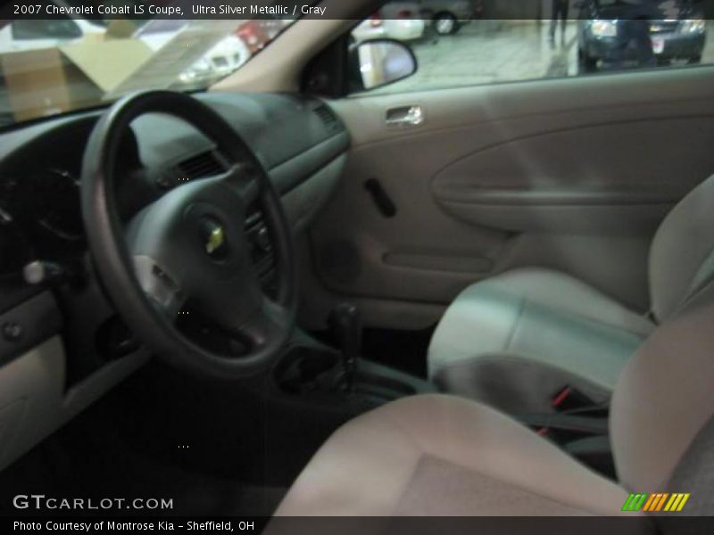 Ultra Silver Metallic / Gray 2007 Chevrolet Cobalt LS Coupe