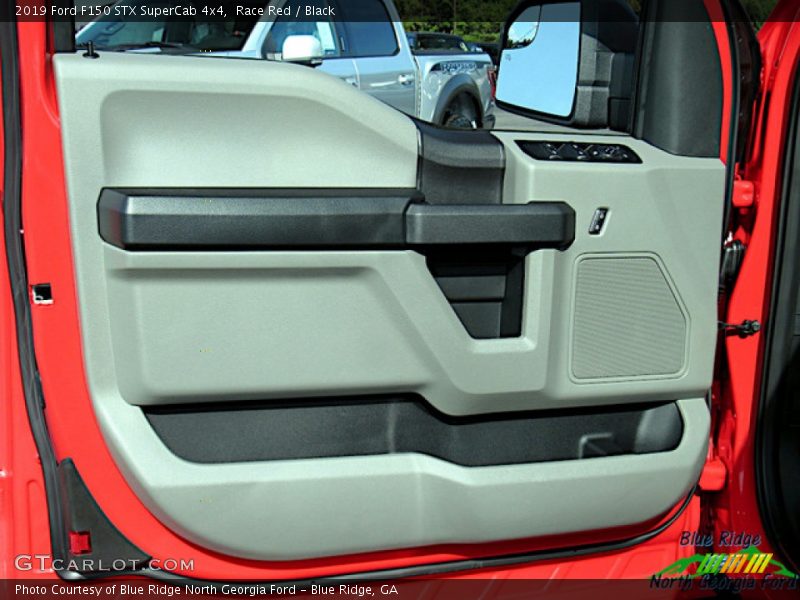Race Red / Black 2019 Ford F150 STX SuperCab 4x4