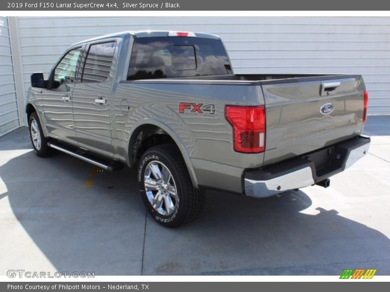 Silver Spruce / Black 2019 Ford F150 Lariat SuperCrew 4x4