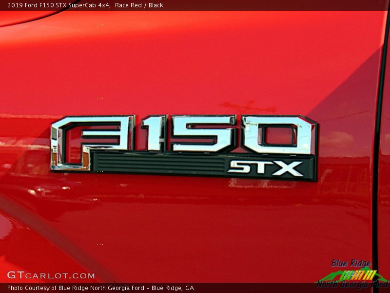 Race Red / Black 2019 Ford F150 STX SuperCab 4x4