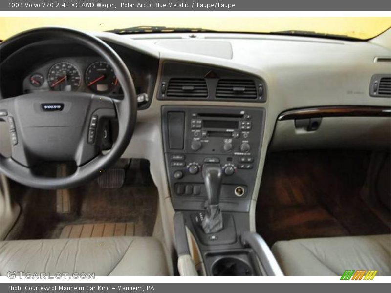 Polar Arctic Blue Metallic / Taupe/Taupe 2002 Volvo V70 2.4T XC AWD Wagon