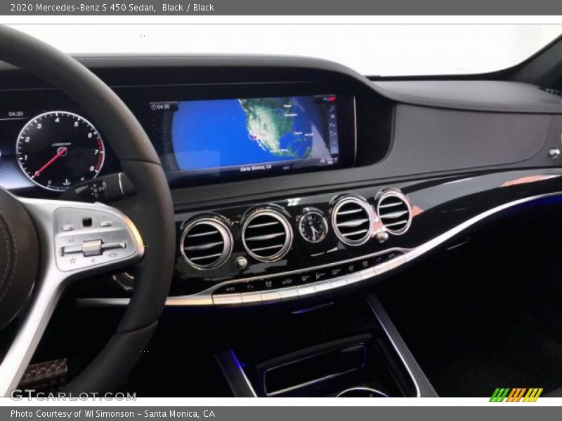 Black / Black 2020 Mercedes-Benz S 450 Sedan