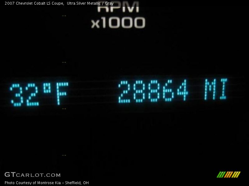 Ultra Silver Metallic / Gray 2007 Chevrolet Cobalt LS Coupe