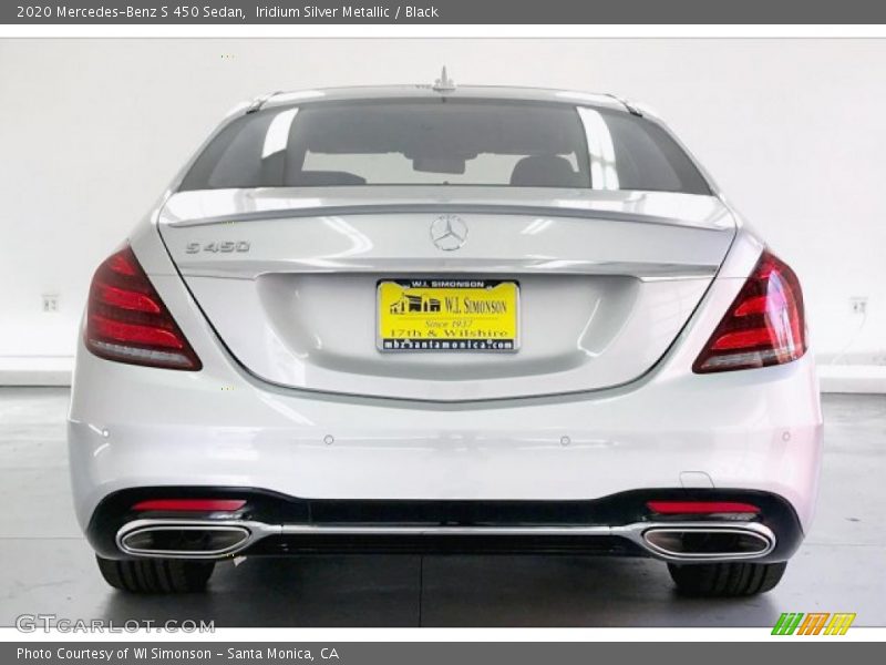 Iridium Silver Metallic / Black 2020 Mercedes-Benz S 450 Sedan