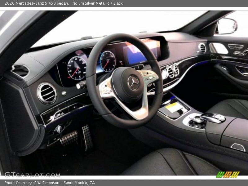 Iridium Silver Metallic / Black 2020 Mercedes-Benz S 450 Sedan
