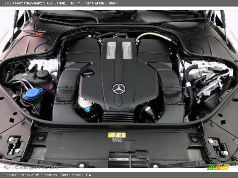  2020 S 450 Sedan Engine - 3.0 Liter DI biturbo DOHC 24-Valve VVT V6