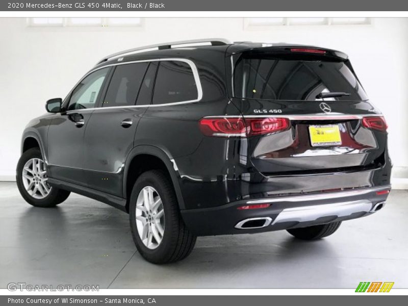 Black / Black 2020 Mercedes-Benz GLS 450 4Matic