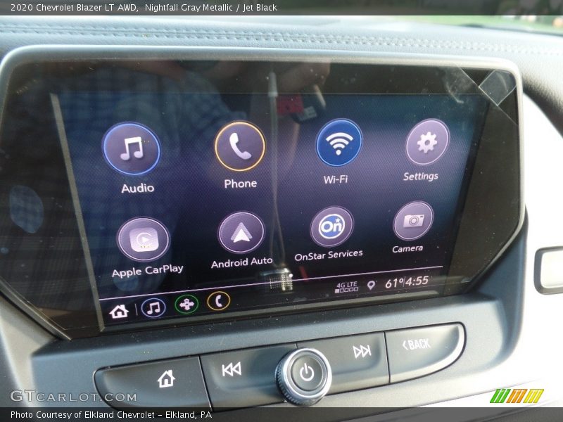 Nightfall Gray Metallic / Jet Black 2020 Chevrolet Blazer LT AWD