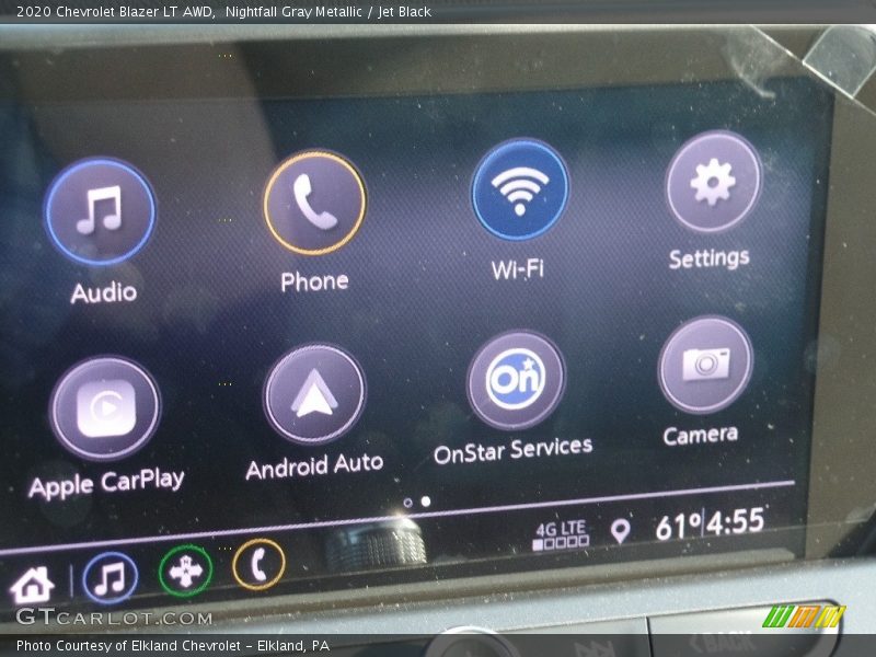 Nightfall Gray Metallic / Jet Black 2020 Chevrolet Blazer LT AWD