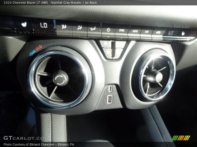 Controls of 2020 Blazer LT AWD