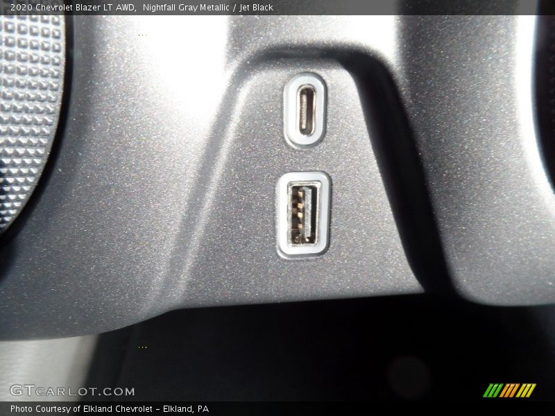 Nightfall Gray Metallic / Jet Black 2020 Chevrolet Blazer LT AWD