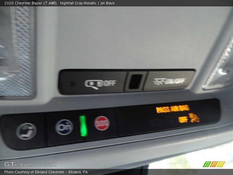 Nightfall Gray Metallic / Jet Black 2020 Chevrolet Blazer LT AWD