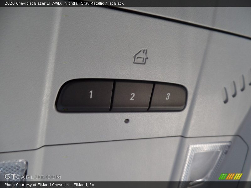 Nightfall Gray Metallic / Jet Black 2020 Chevrolet Blazer LT AWD