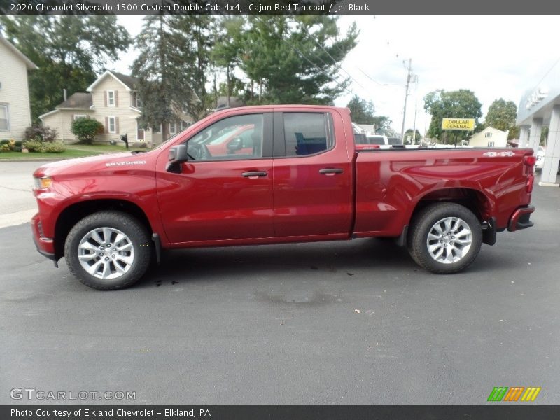  2020 Silverado 1500 Custom Double Cab 4x4 Cajun Red Tintcoat