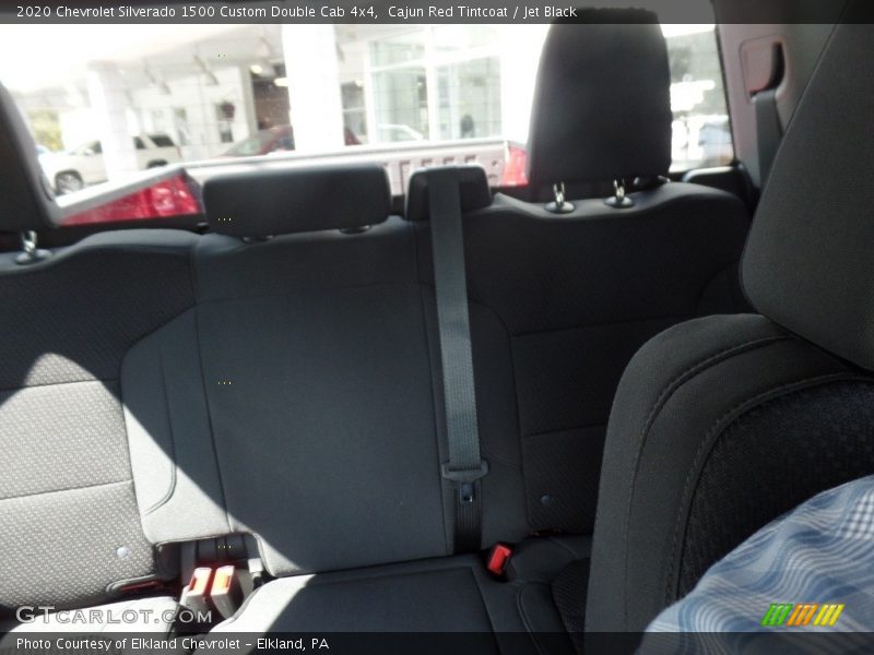 Cajun Red Tintcoat / Jet Black 2020 Chevrolet Silverado 1500 Custom Double Cab 4x4