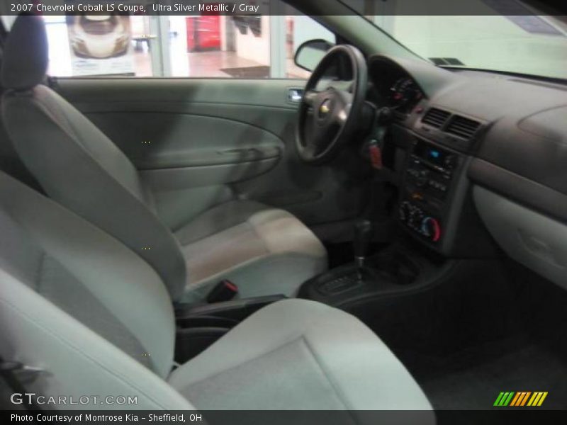 Ultra Silver Metallic / Gray 2007 Chevrolet Cobalt LS Coupe