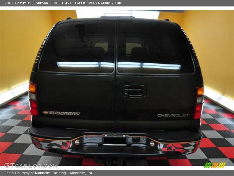 Forest Green Metallic / Tan 2001 Chevrolet Suburban 2500 LT 4x4