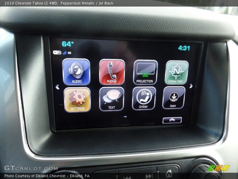 Pepperdust Metallic / Jet Black 2019 Chevrolet Tahoe LS 4WD