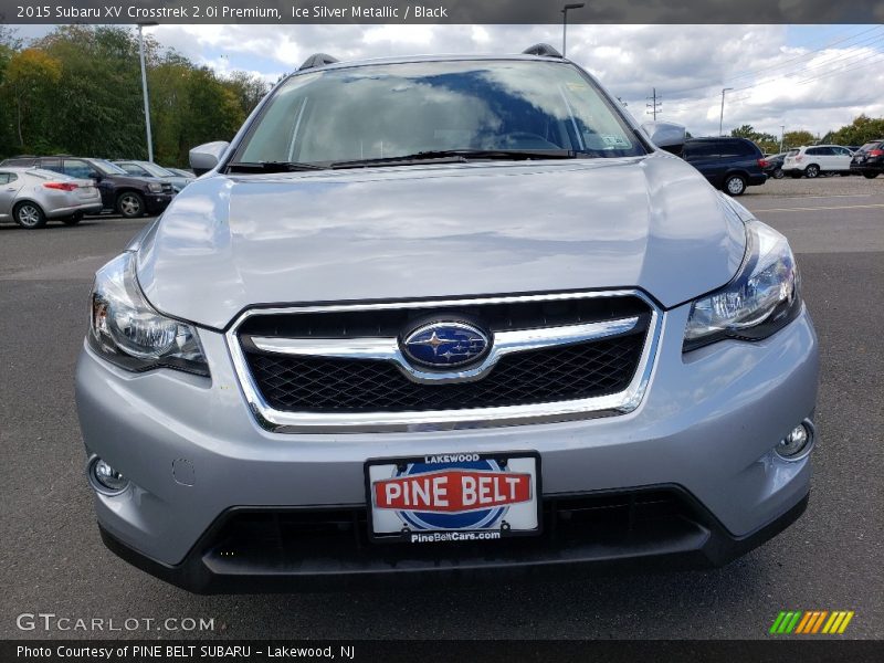 Ice Silver Metallic / Black 2015 Subaru XV Crosstrek 2.0i Premium