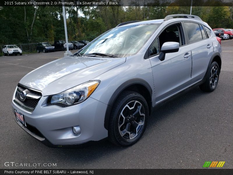 Ice Silver Metallic / Black 2015 Subaru XV Crosstrek 2.0i Premium