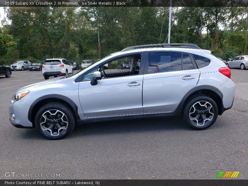 Ice Silver Metallic / Black 2015 Subaru XV Crosstrek 2.0i Premium