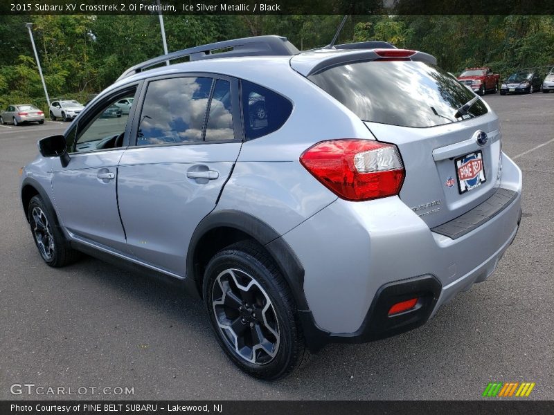 Ice Silver Metallic / Black 2015 Subaru XV Crosstrek 2.0i Premium