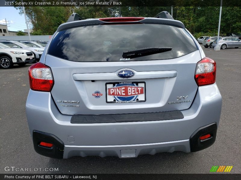 Ice Silver Metallic / Black 2015 Subaru XV Crosstrek 2.0i Premium