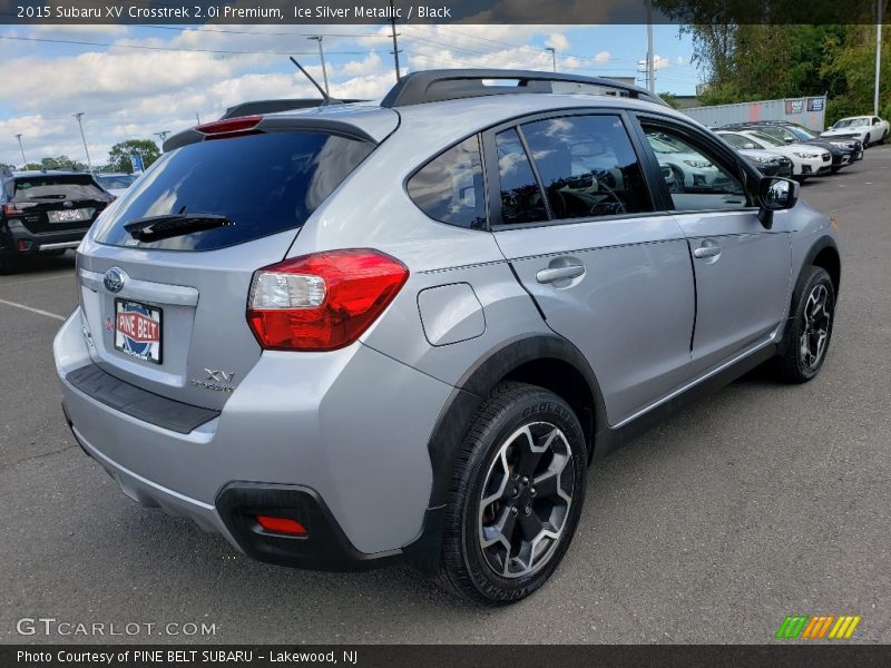 Ice Silver Metallic / Black 2015 Subaru XV Crosstrek 2.0i Premium