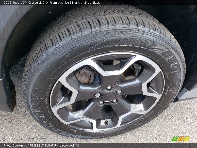 Ice Silver Metallic / Black 2015 Subaru XV Crosstrek 2.0i Premium