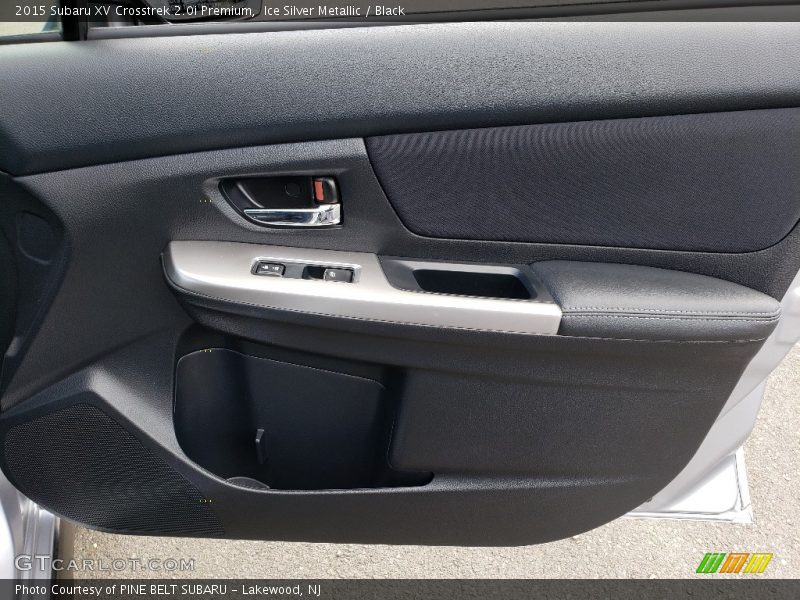 Ice Silver Metallic / Black 2015 Subaru XV Crosstrek 2.0i Premium